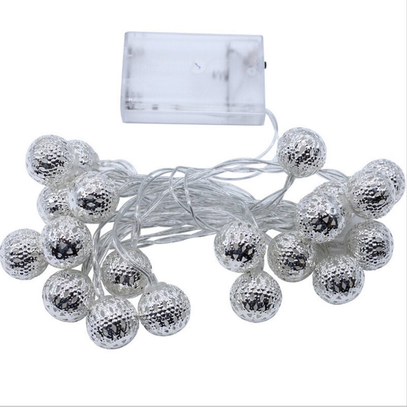 Guirnalda de luces LED de 3m y 6m con batería, guirnalda de Navidad para dormitorio, hogar, vacaciones, boda, decoración de fiesta