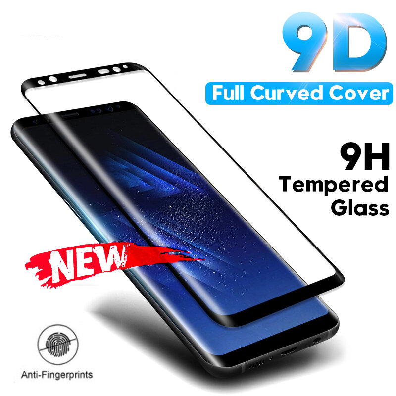 Gehard 9D Gebogen Glas Film Voor Samsung Galaxy Note 8 9 S9 S8 Plus S7 Rand Screen Protector Voor Samsung a6 A8 Plus 2018