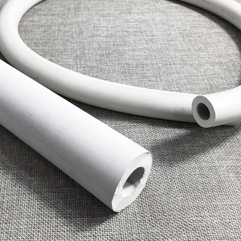Белый резиновый шланг, вакуумная резиновая трубка, защита от износа, всасывающая и Транспортировочная труба, внутренний диаметр 1,5-25 мм
