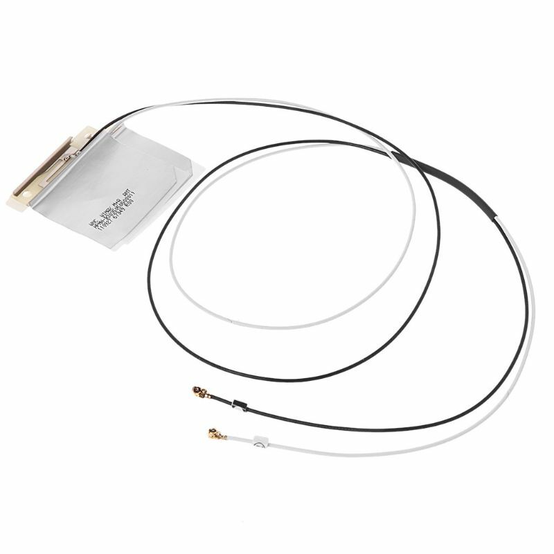 1 para uniwersalny Laptop Mini PCI-E bezprzewodowa antena wewnętrzna Wifi czarny + biały L4MD