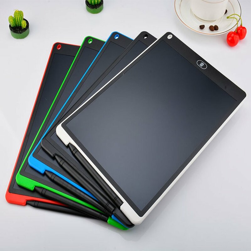 Tablette de dessin numérique LCD, tablette d'écriture manuscrite, planche électronique portable, planche ultra-mince, 12 pouces