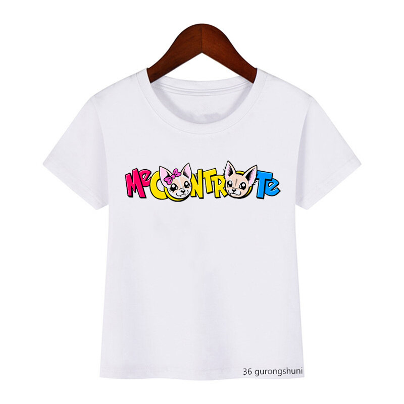 Me Contro Te-camisetas divertidas para niños, camisetas de tendencia de moda de verano, camisetas lindas de anime para niños pequeños, tops al por mayor