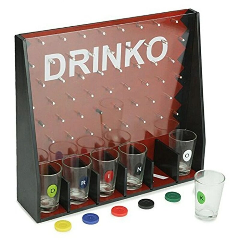 Popular Board Game Drinko Shot Drinking Game For Fun to Vote ''Bomb Game'' to Get party Together Halloween board games family