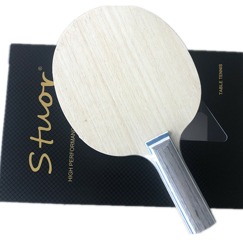 Stuor 7Ply Alc คาร์บอนไฟเบอร์ปิงปองใบมีด ST Grip Ping Pong Racket ใบมีดปิงปองอุปกรณ์เสริมตารางเทนนิสค้างคาว