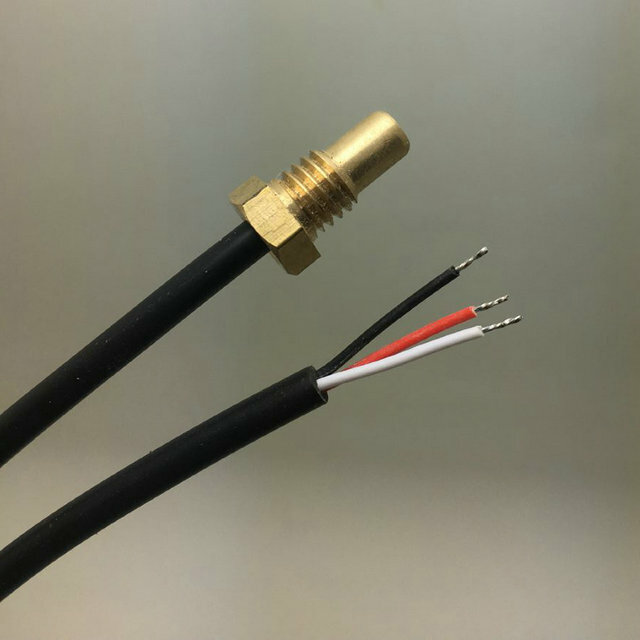 1pc sensore di temperatura originale DS18B20 filettatura M8 impermeabile sensore di temperatura 18 b20-100cm
