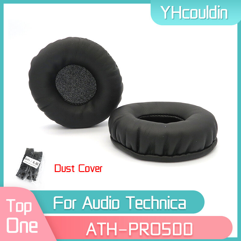Yhbisa Dalam Bantalan Telinga untuk Audio Technica ATH-PRO500 ATH PRO500 Bantalan Pengganti Headphone Headset Bantalan Telinga