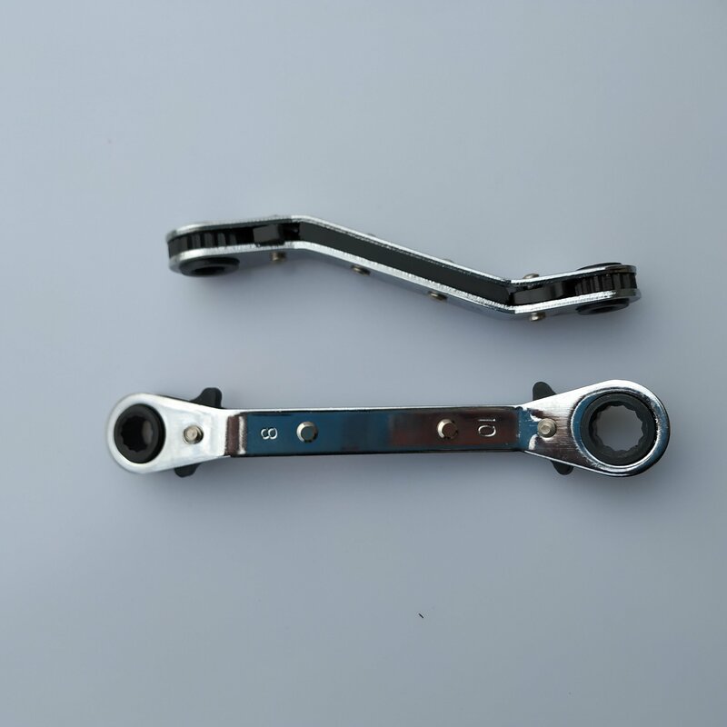 Weelee chave de catraca reversível, 6-22mm, dobrável, cabeça dupla, alça de catraca, ferramenta de mão, chave inglesa, venda imperdível