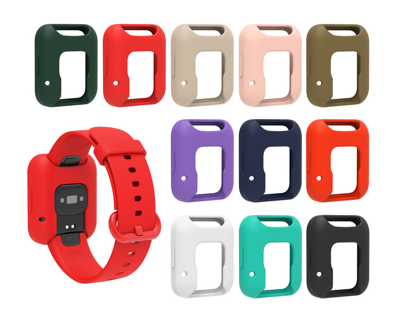 Capa Protetora de Tela Cobertura Completa, Capa Protetora para Xiaomi Mi Watch 2 Lite, Bumper Shell, Redmi, Horloge2