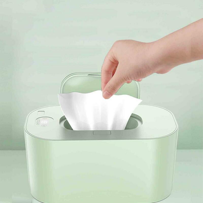 Usb bebê limpar mais quente temperatura constante wet wipe dispenser bebê toalhetes aquecedores bebê tecido molhado caixa de aquecimento