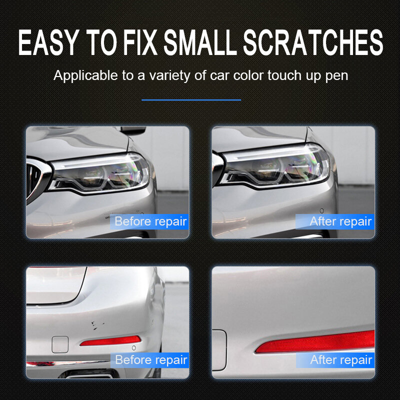Ручка для ремонта автомобильных царапин, 20 цветов, автоматическая ручка для подкрашивания, уход за поверхностью автомобиля, средство для удаления царапин