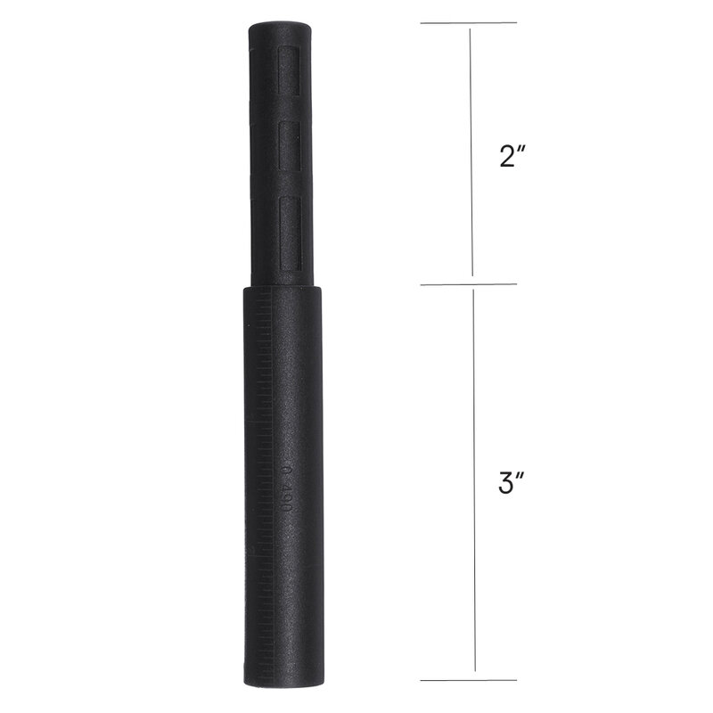 1Pieces Black Golf Club Carbon Fiber Extension Rods Kit Butt Extender Stick for Iron /Graphite Shaft Putter Golf Accessories