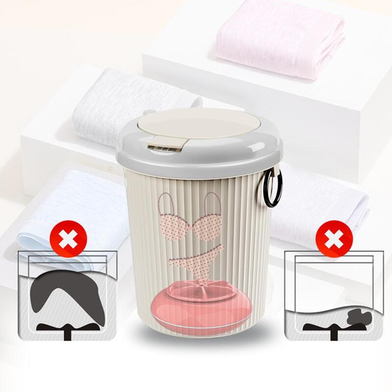 Mini lavadora automática portátil con Cable USB para el hogar, limpiador de cuidado de ropa interior seca, deshidratado, 8L