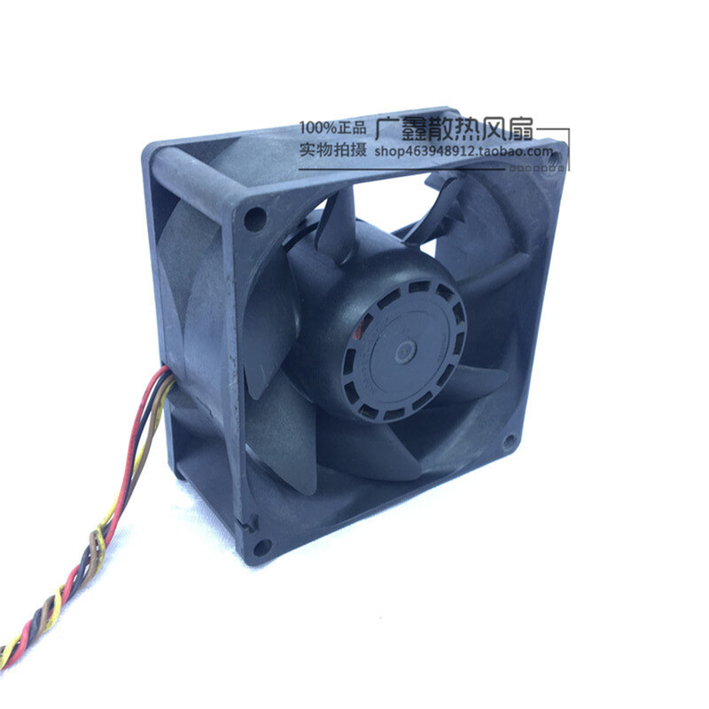 Original For Sanyo 9G0812P1K04 12V 1.8A 8038 80*80*38mm 107.3cfm 7800RPM 8CM four wire PWM 4P powerful axial case cooling fan