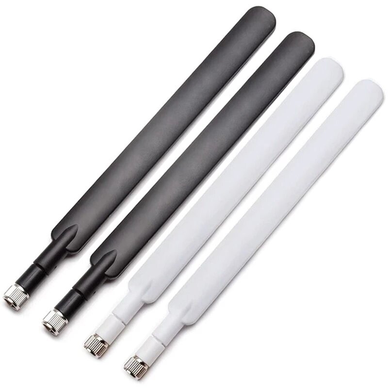 White color 5dbi 4G LTE antenna 100% huawei b593 B890 B315 B310 B880 with sma connector Letter D