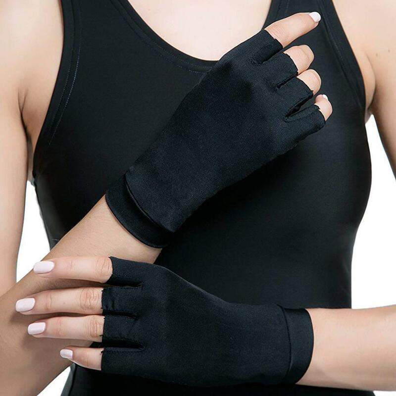Перчатки компрессионные женские, мужские, противоскользящие, для снятия боли в суставах, Скоба для пальцев терапии, 1 пара