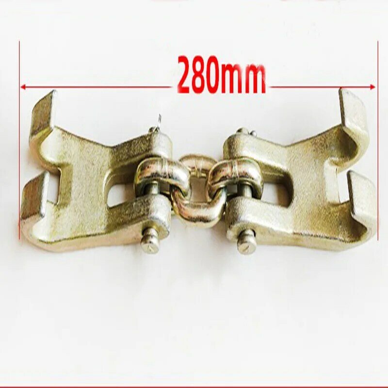Double Claw Hook Chain Shortener Clamp Bumper Hook Puller Auto Body Dent Repair