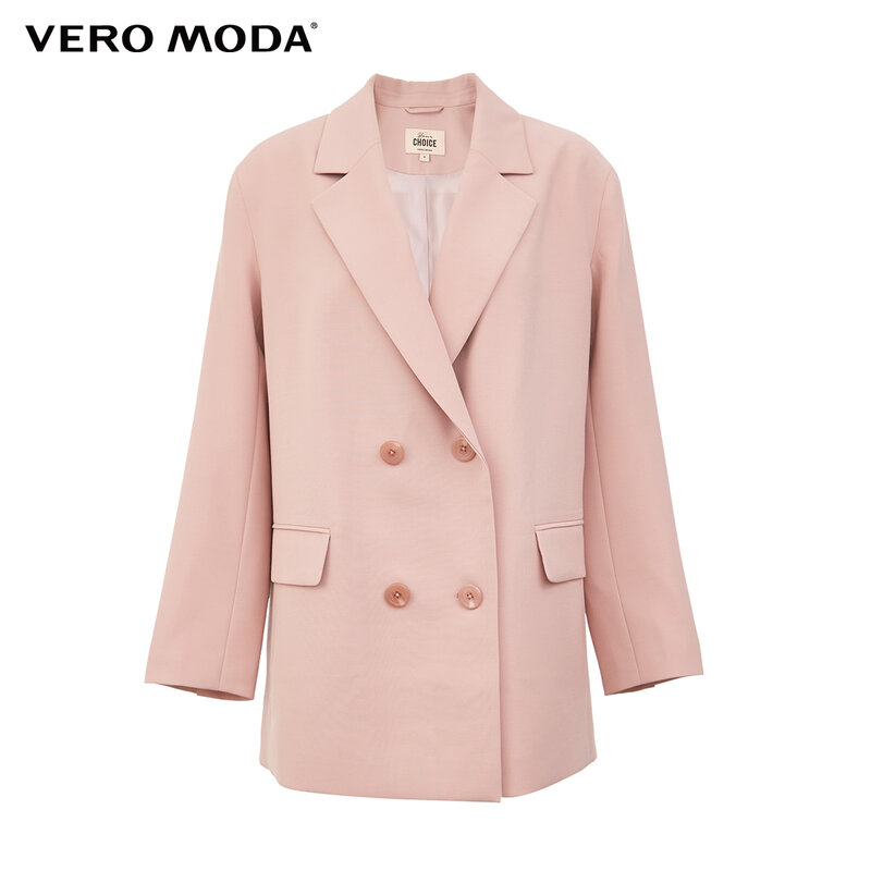 Vero Moda Ins Style Women's H-shaped Lapel Double-breasted Suit Jacket | 319308590