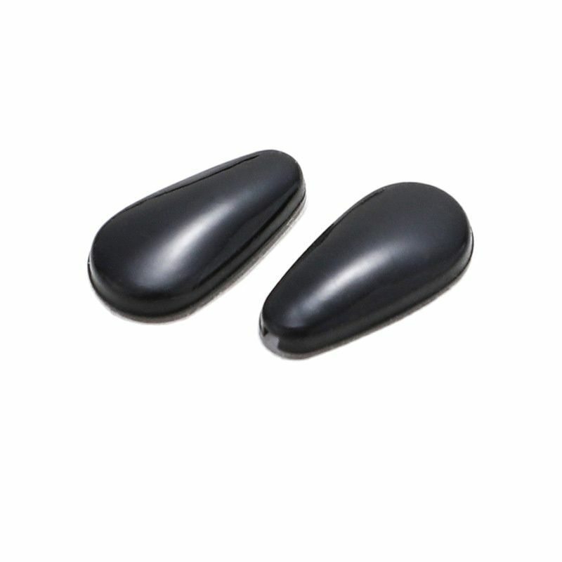 A Pair Glasses Nose Pads Adhesive Silicone Nose Pads Non-Slip White Thin Nosepads for Glasses Eyeglasses Eyewear Accessories