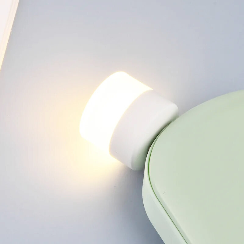 Lampe LED ronde avec prise USB pour la Protection des yeux, idéale pour la lecture ou comme livre
