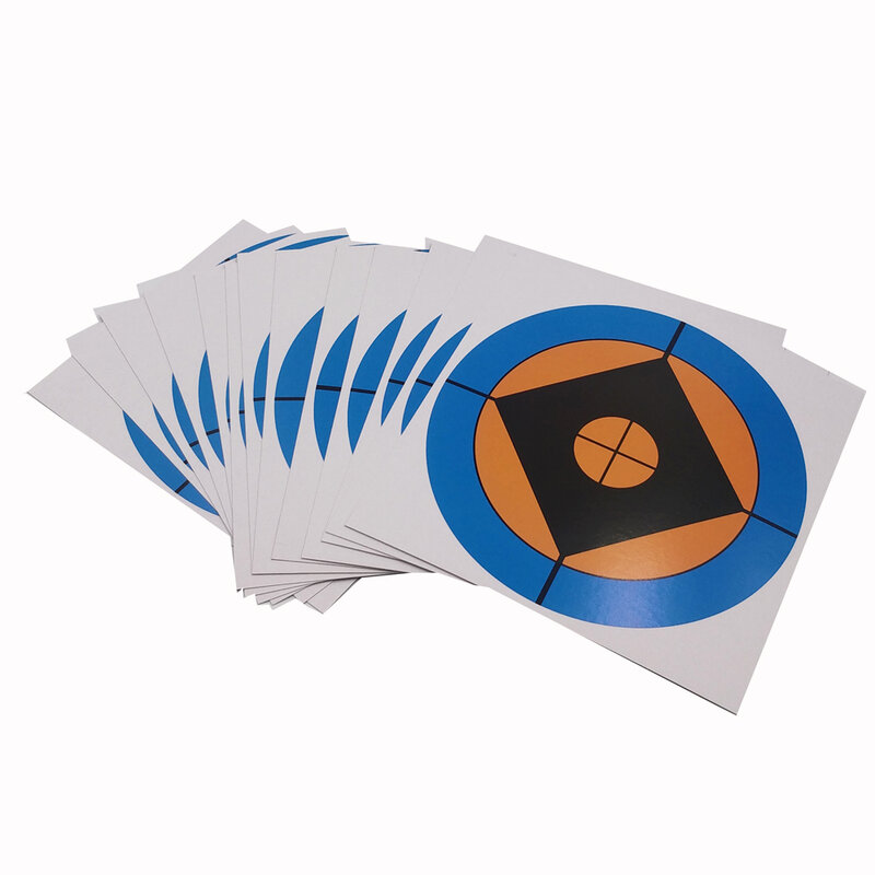 Cibles papier 5.50 "x 5.50"-20 pièces par paquet-8 options