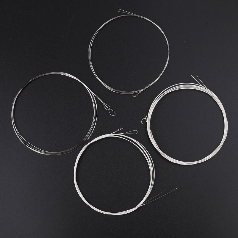 8pcs/set M100 Mandolin String Steel Silver-Plated Copper Alloy Wound (.010-.034)