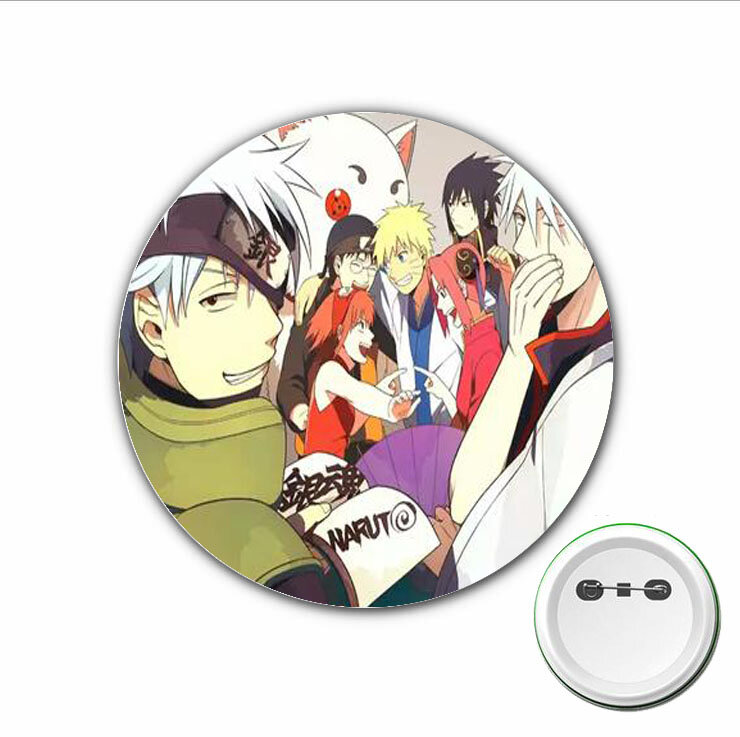 3 Stuks Japan Anime Gintama Cosplay Badge Cartoon Spelden Broche Voor Rugzakken Tassen Knoop Badges Kleding Accessoires