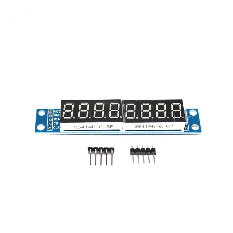 MAX7219 LED Dot Matrix Display Modul 8 Digital Rohr Display Control Board Für Arduino Mikrocontroller Serielle Fahrer 7 Segment