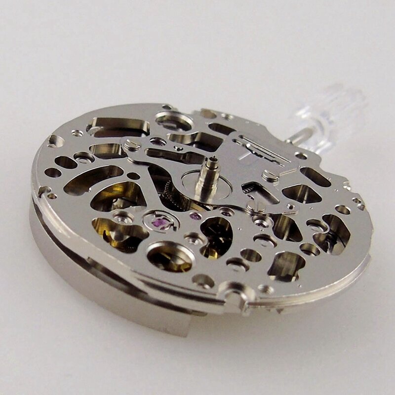Japan NH70/NH70A Hollow Automatic Watch Movement 21600 BPH 24 Jewels High Accuracy Fit for Mechanical Watches