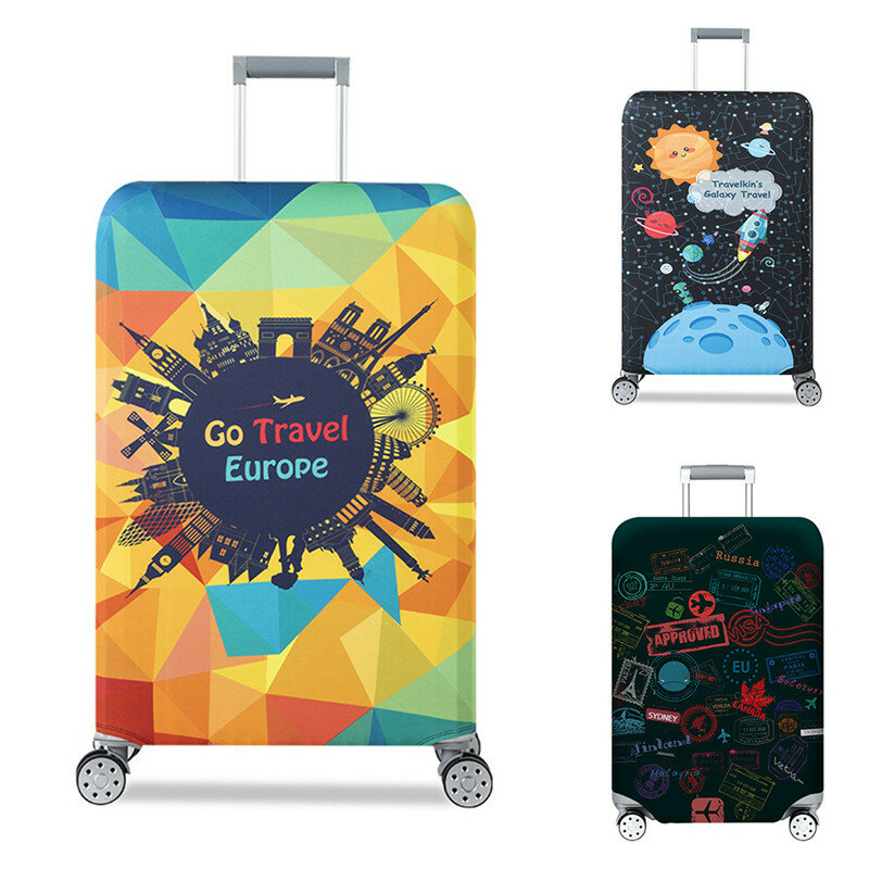 VOGVIGO grubsza podróżna walizka bagażowa pokrywy ochronne do bagażnika zastosuj do 18 ''-32'' pokrowiec na walizkę elastyczny idealnie nowość