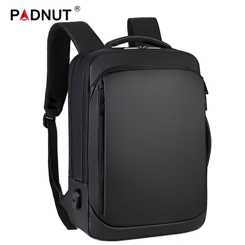 15.6 Cal plecak na laptopa męskie męskie plecaki biznesowy notebook Mochila wodoodporny plecak torby do ładowania USB plecak podróżny