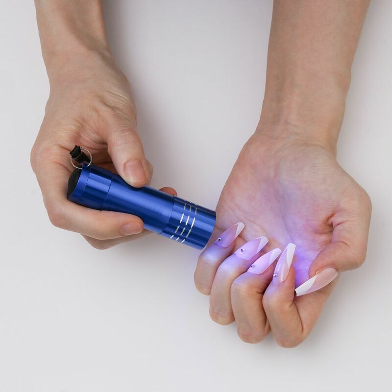 Minisuszarka do paznokci 9 Lamp LED latarka lampa UV przenośna do paznokci żel szybkoschnący narzędzie do Manicure