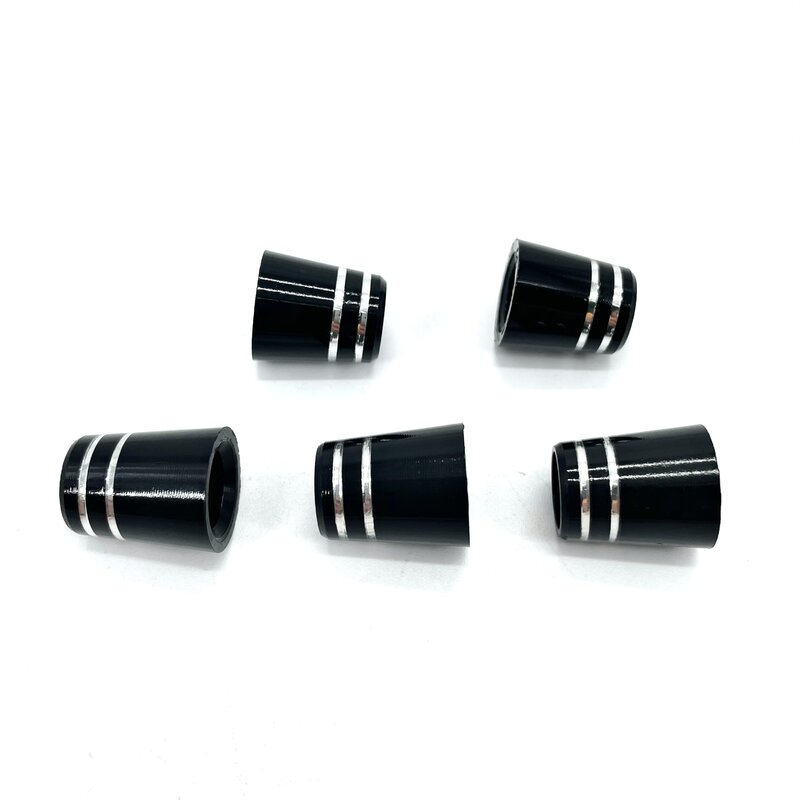Casquillos de Golf de plástico de 10 piezas con doble anillo, compatibles con 0.335, 0.350 o 0.370 puntas, eje de hierro, adaptador de manga