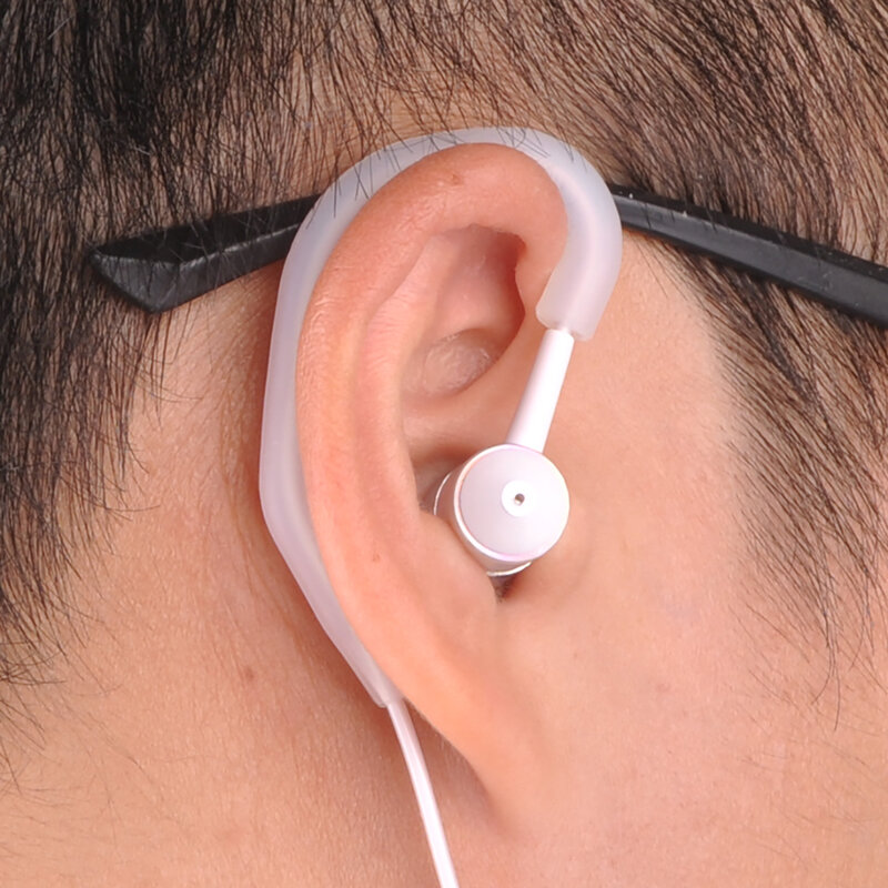 Walkie talkie ในหูฟังวิทยุ Baofeng หูฟัง PTT หูฟัง K พอร์ต UV 5R ด้านเดียวหูฟังสำหรับวิทยุแบบพกพาชุดหูฟัง