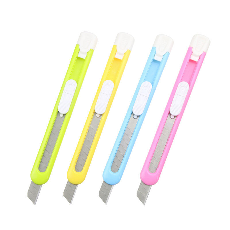 Deli канцелярские товары карамельного цвета Универсальный мини-нож фотобокс резак для бумаги Офис Школьные Инструменты принадлежности для творчества