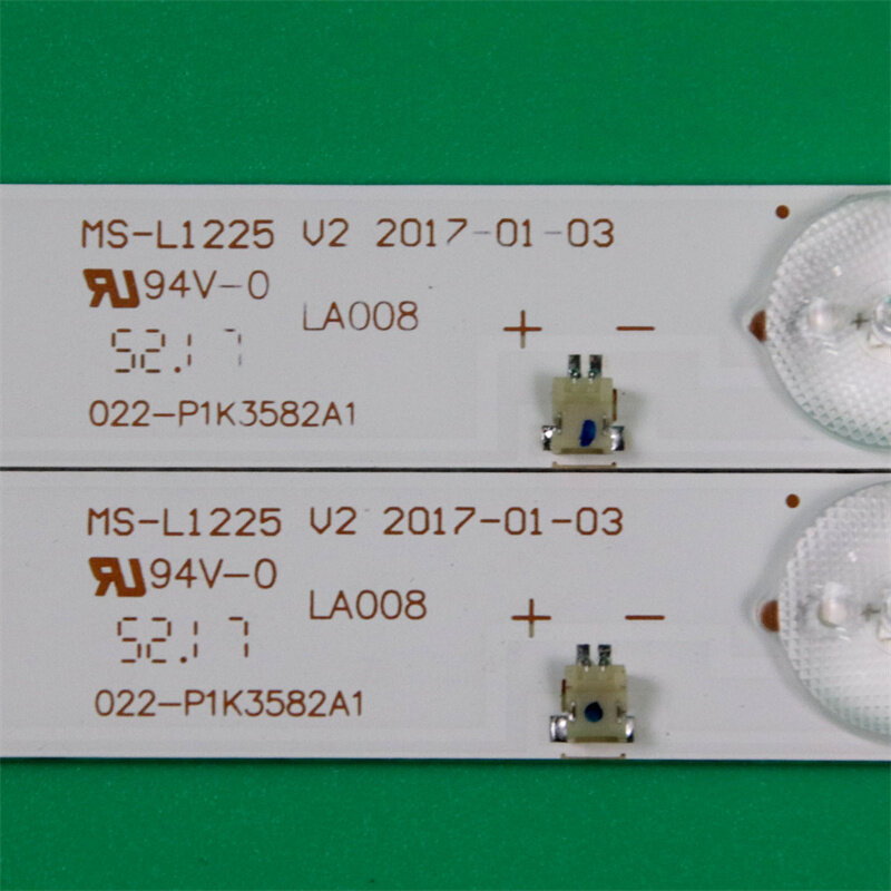 Bandes de rétro-éclairage pour Telefunken TF-LED32S65T2 TF-LED32S67T2, 2 pièces/ensemble, nouvelles voies de barre d'éclairage TV pour JVC LT-32DE75 règles de ligne