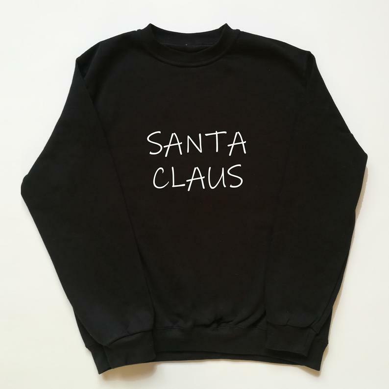 Frau Hoodies Santa Claus Sweatshirt Weihnachten Langarm Pullover Geschenk Drop Versand