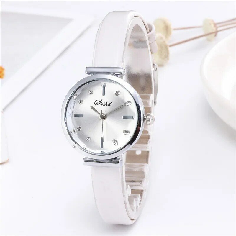 Domestic sales of foreign trade new fashion super small table wholesale ms clip figure drill girls watch straps