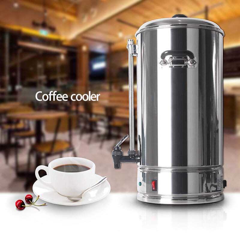 10 litros de isolamento comercial de barril de café isolamento elétrico para café buffet cilindro de isolamento especial para café