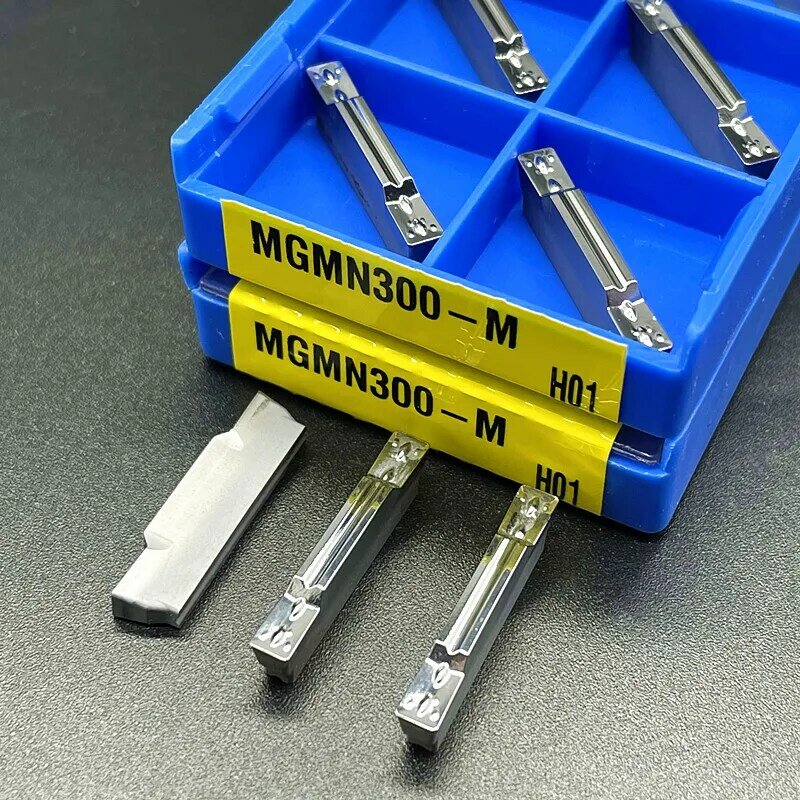 MGMN150 MGMN200 MGMN250 G MGMN300 MGMN400 MGMN500 M H01คาร์ไบด์ร่องใส่ใบมีดสำหรับอลูมิเนียมตัดเครื่องมือ