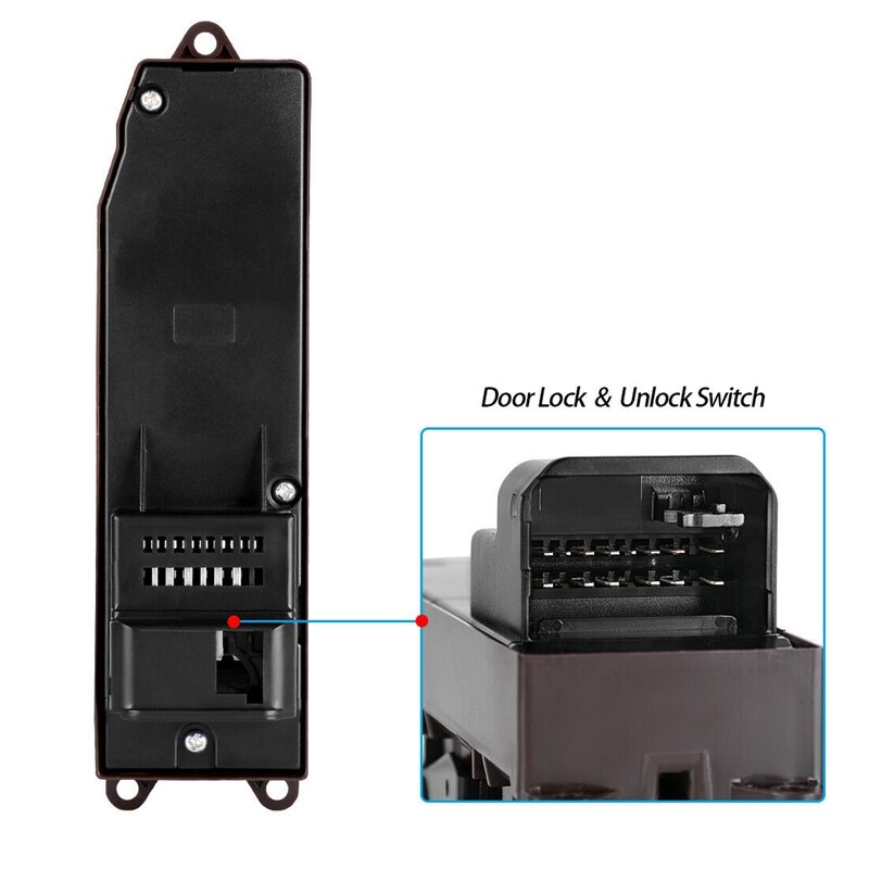 84820-12491 84820-AA050 Power Window Master Switch Driver Side for Toyota Corolla Camry Sienna 2003-2010