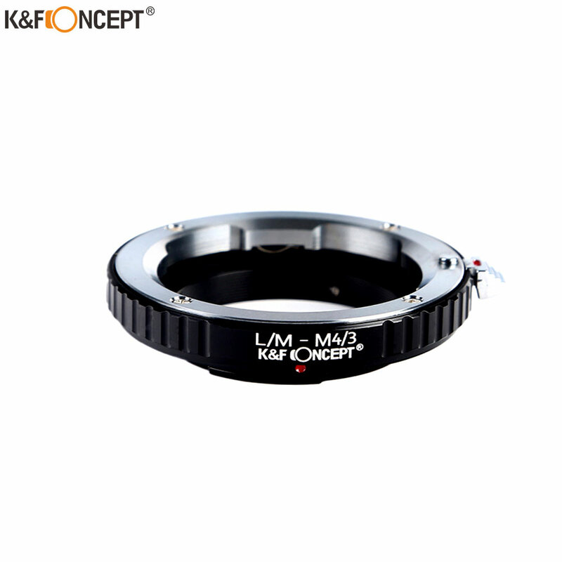 K & f concept adaptador de montagem de lente, para leica m, micro 4/3 m4/3 m43, adaptador de montagem gx1 gep3 segundo