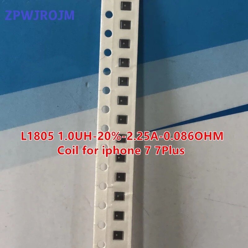 10-50 Con L1805 1.0UH-20%-2.25A-0.086OHM Phối Xanh Cho Iphone 7 7Plus