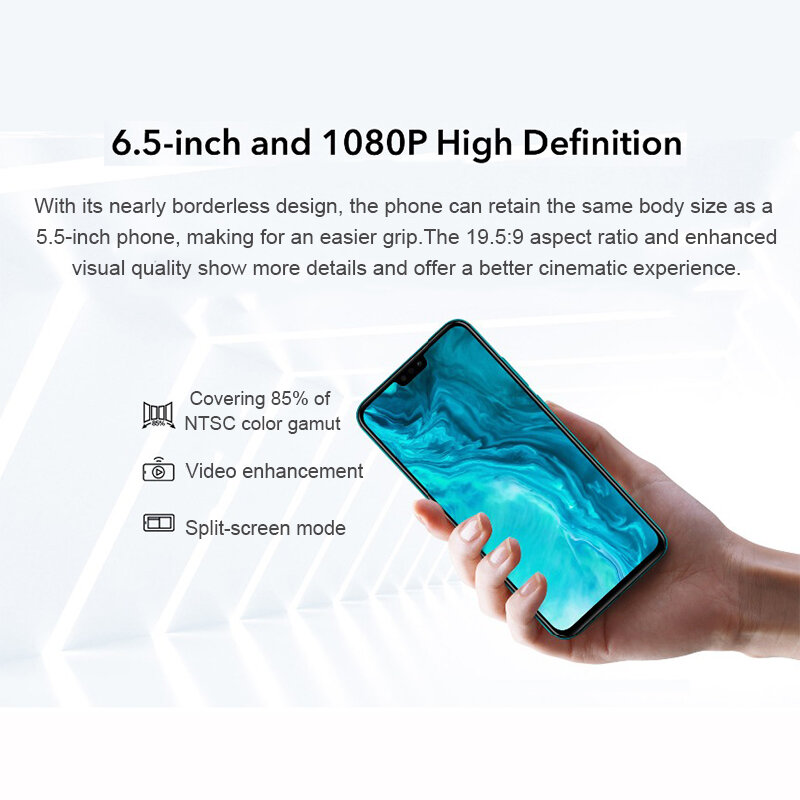 New Arrival Global Version Honor 9X Lite Smartphone 4G 128G 48MP Camera Kirin 710 6.5'' Mobile Phone Android P GPU Turbo 3.0 NFC