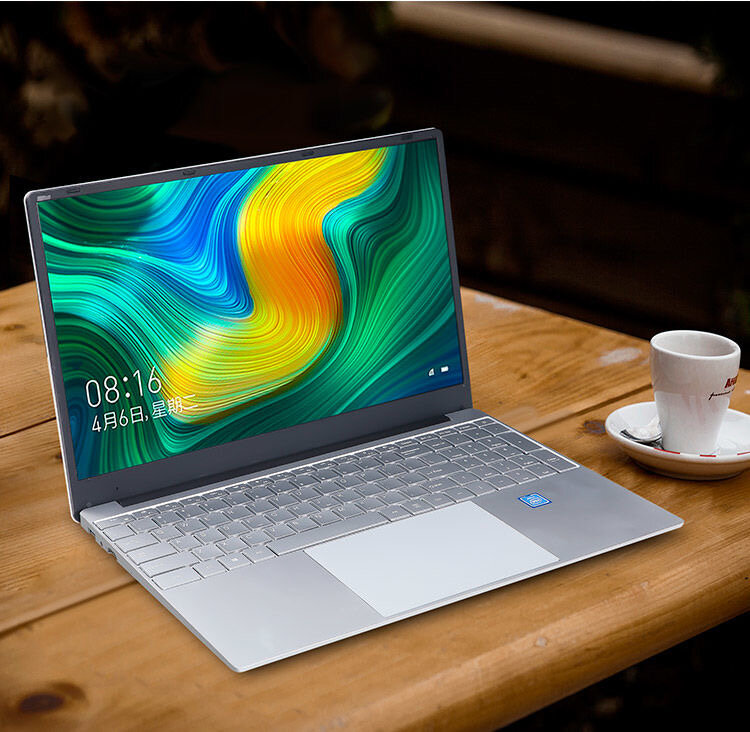 2020 Grosir 15.6 Inch Laptop Komputer Dual Core Empat Benang Bisnis Notebook Gaming