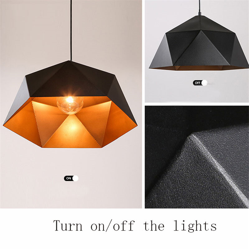 Vinatge Loft LED Kronleuchter Beleuchtung Industrielle Dekoration Eisen Anhänger Lampe Led Hause Hängen Lampe Küche Leuchten Luminaria