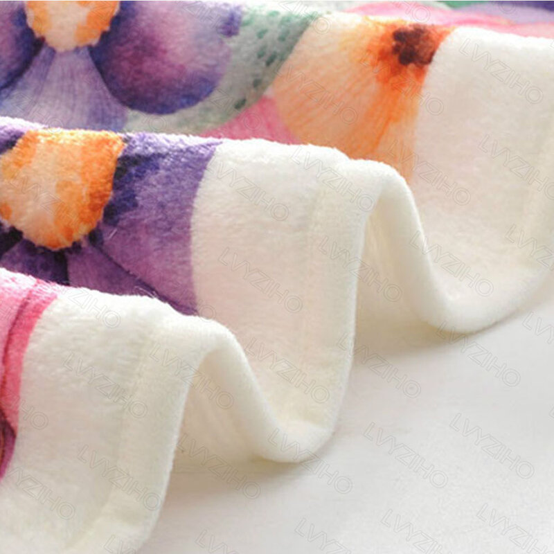 LVYZIHO-Cobertor De Lã Personalizado Nome, Presente para o Bebê, 30x40, 48x60, 60x80 Polegadas