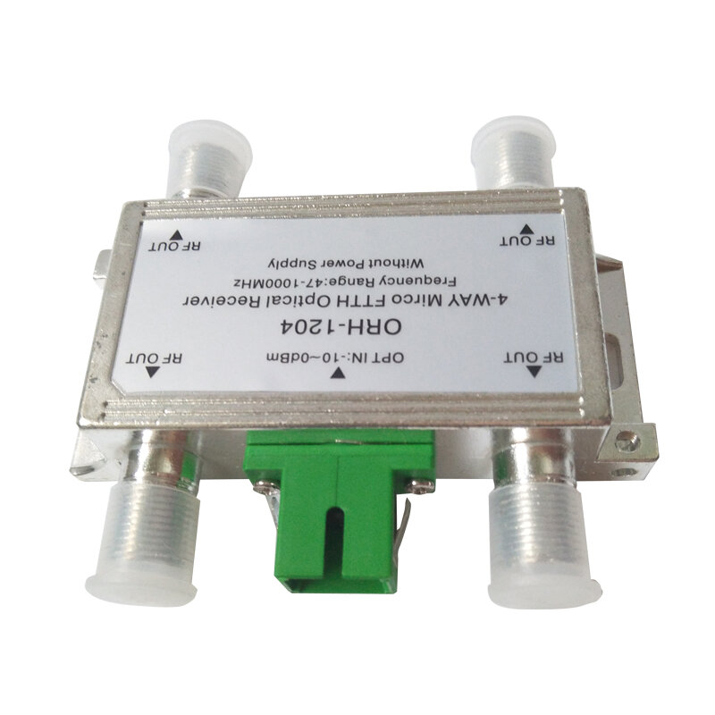 Récepteur optique négatif passif à 4 voies 47-1000MHz, monomode ftth catv mini nœud, connecteur sc apc, livraison gratuite