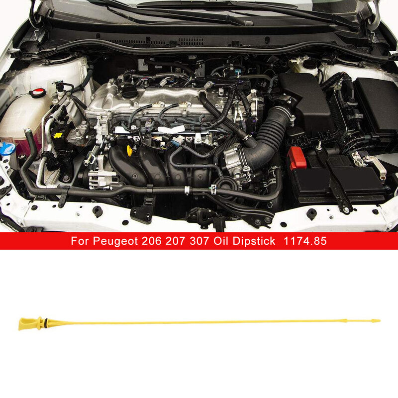 عصا قياس زيت المحرك لـ 206 207 307 مع 14 محركات لـ بيجو 206 207 307 مفيدة