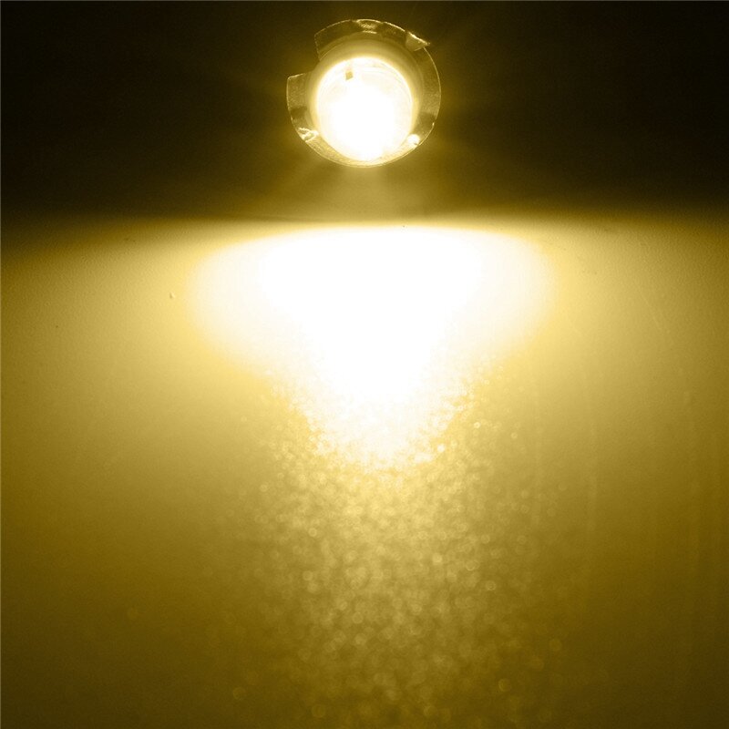 LED do ostrości latarka zamienna żarówka P13.5S PR2 0.5W led latarki lampa do pracy 60-100 lumenów DC 3V 4.5V 6V ciepły/czysty biały