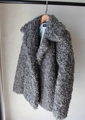 Abrigo de piel sintética para mujer, abrigo de alta calidad, estilo de marca superior, nueva moda, S29